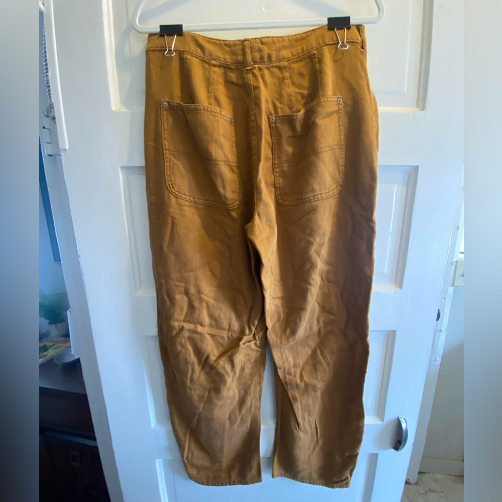Pilcro the bow boyfriend pants